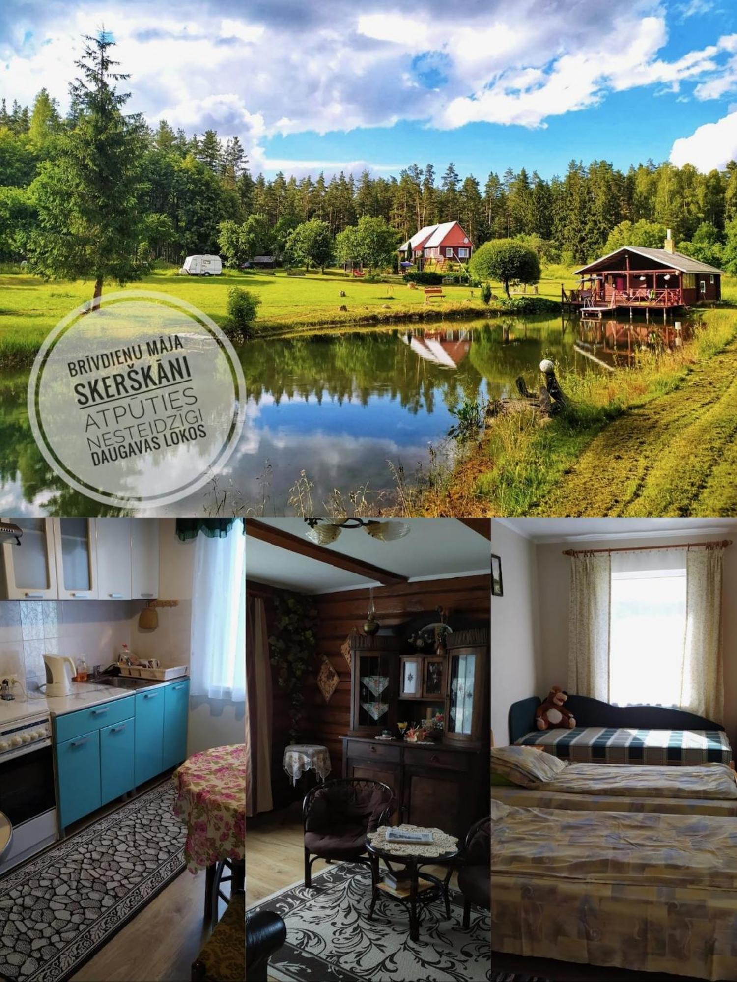 Brivdienu Maja Skerskani Krāslava 外观 照片